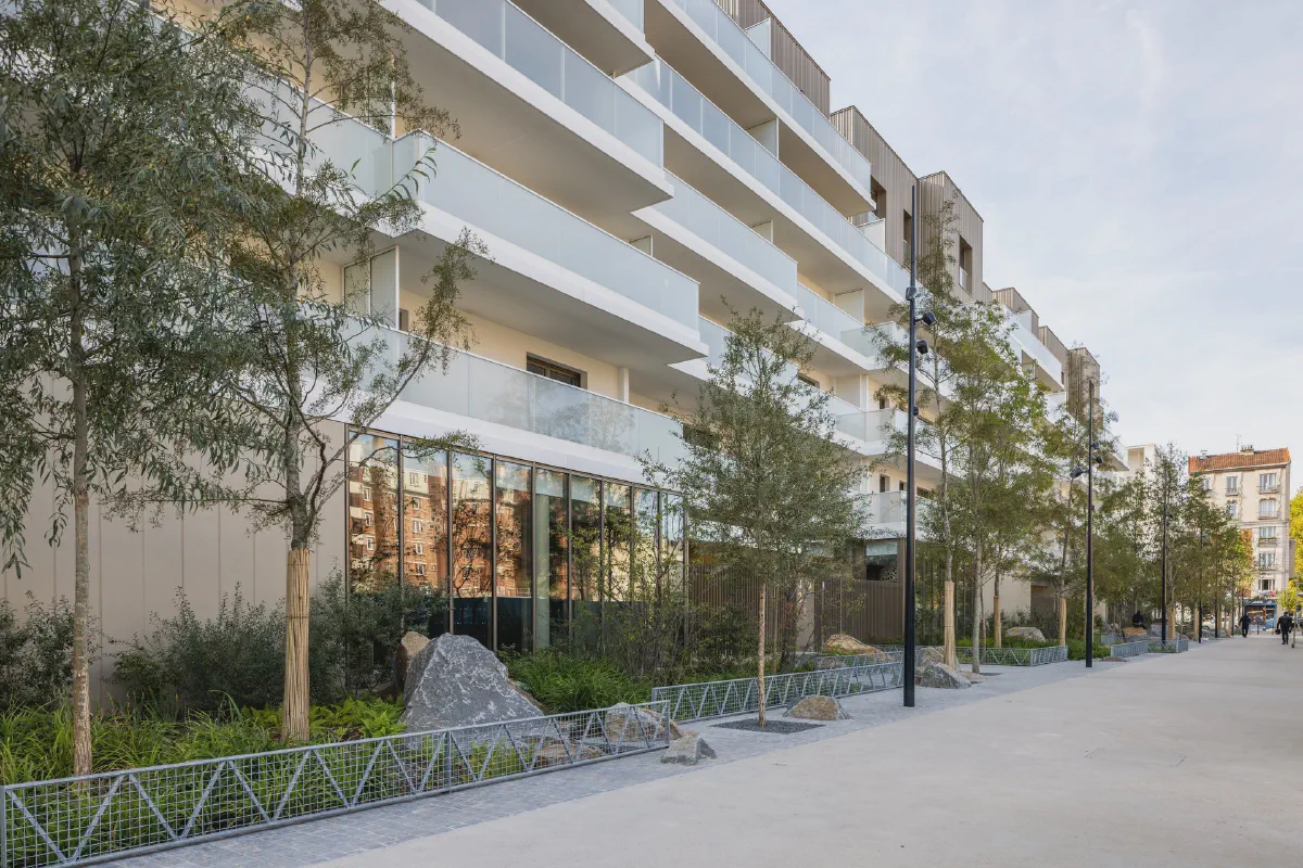 Photographie d’un programme immobilier résidentiel Cogedim