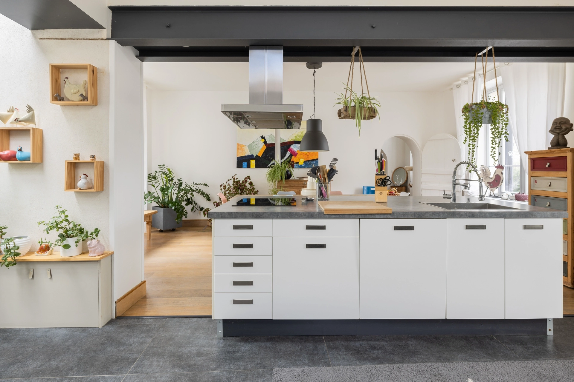 Real estate photography of a beautiful mansion in the Yvelines region