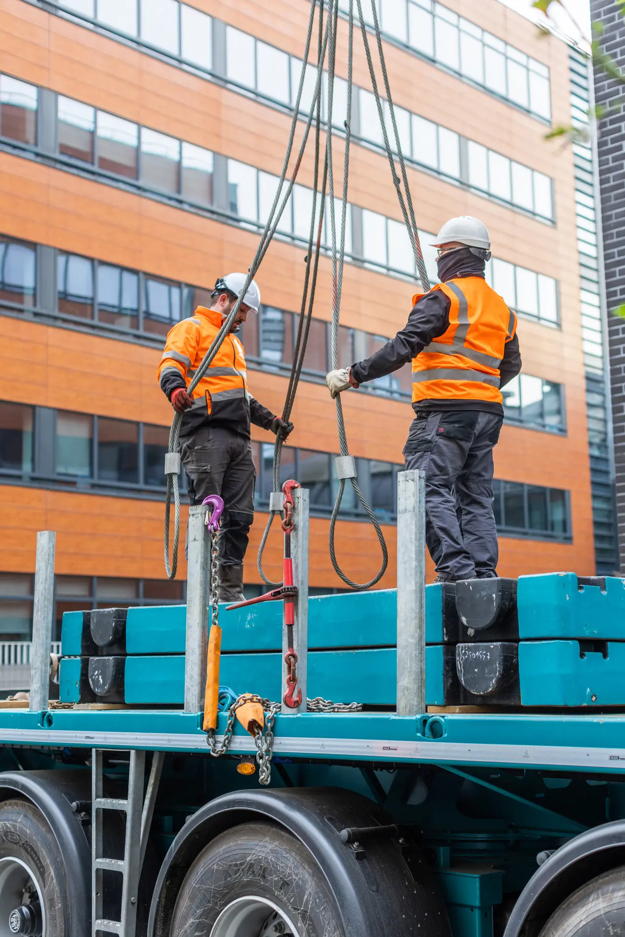 Corporate photo report on site